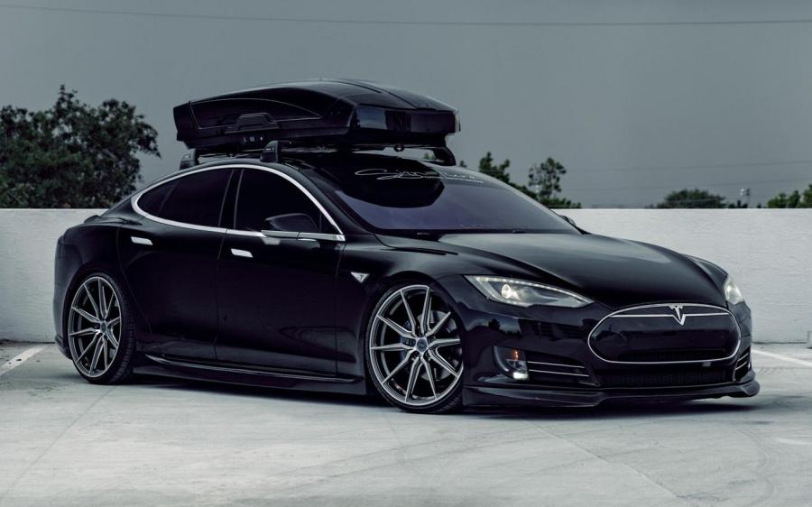 Tesla Model S on Vossen Wheels (HF-3) '2019